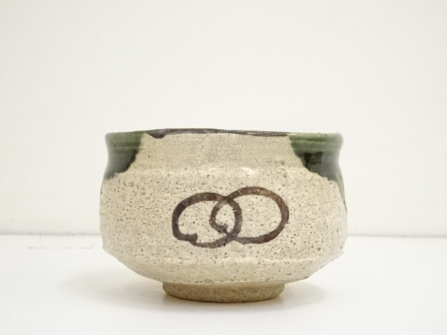 道具 ] - 道具 山口茂造 織部茶碗（共箱） | ネットショップ圭 netshop